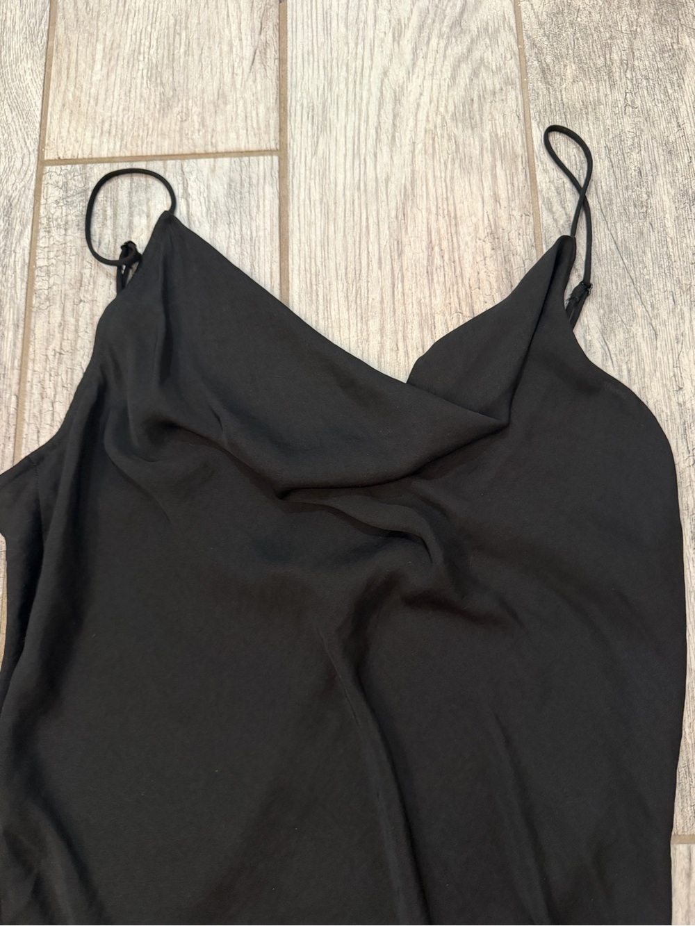 Free People Day to Night Black Slip Dress - Picture 5 of 7